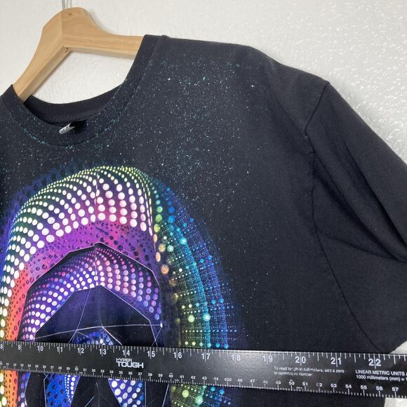 Imaginary Foundation Shirt Mens XL Astronaut Rainbow Psychedelic Art USA - Picture 5 of 13